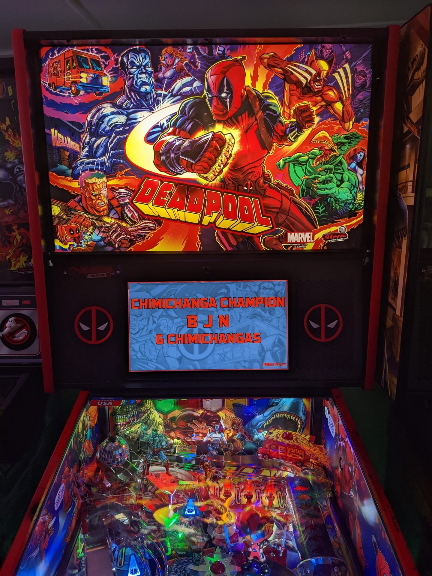 DeadPool Stern Pinball