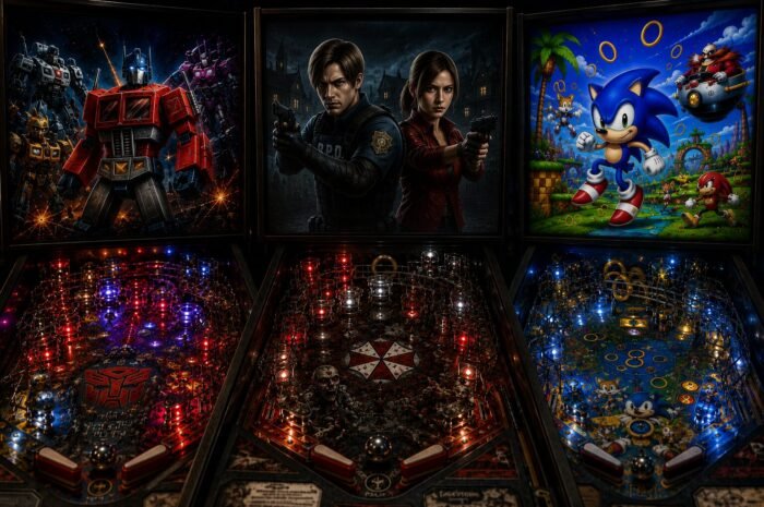 Resident Evil se dévoile un peu, Transformers en approche, Sonic pas loin derrière… et les autres news de la planète Pinball !